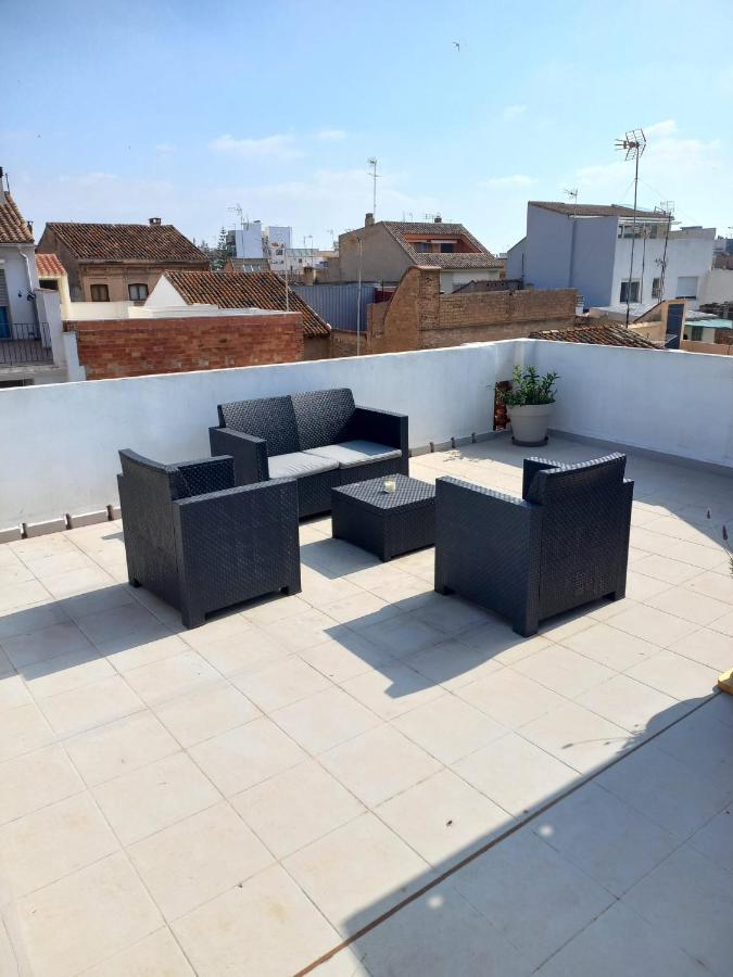 Traditional Valencian Townhouse In Catarrojaアパートメント エクステリア 写真